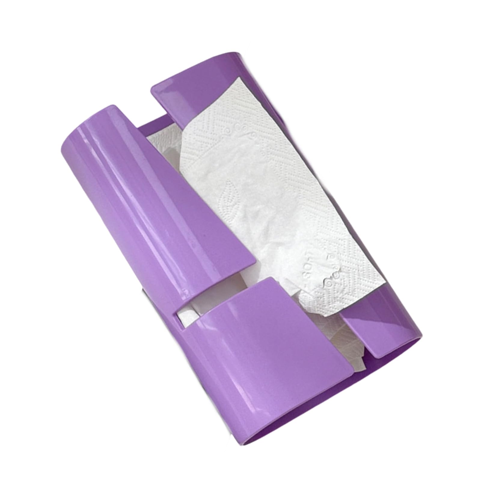 Contemporary Simple Paper Towel Container Unique Design Enhance Any Space 20cm Long Tissue Dispenser Modern Paper Towel Holder Silver