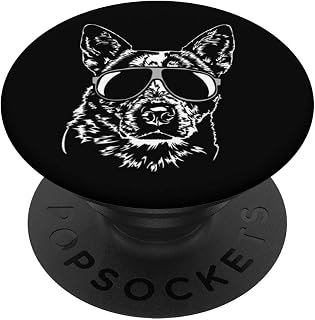 Funny Cool Proud Australian Cattle Dog Blue Heeler gift PopSockets PopGrip: Swappable Grip for Phones & Tablets