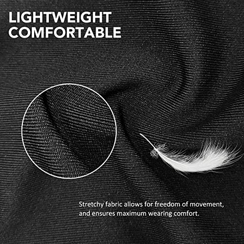 Harrison Howard Super Comfort Stretchy Fly Mask Large Eye Space with UV Protection Soft on Skin with Breathability Piano Black Cob (Medium)