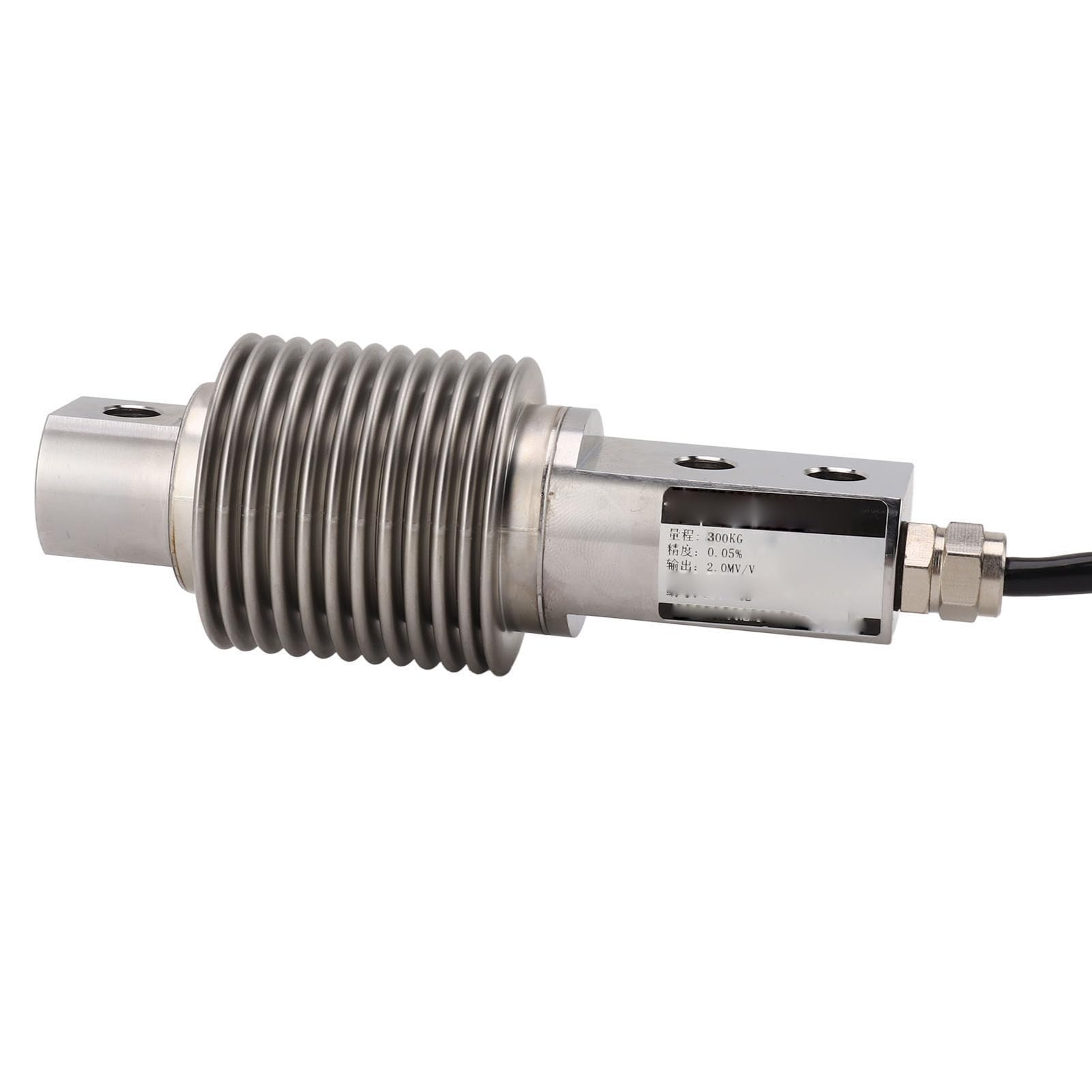 Célula de Carga de Fuelle de Capacidad de 300 Kg, Sensor de Peso de Acero Inoxidable Sensor de Peso de Báscula de Plataforma con Viga en Voladizo Voltaje de Suministro de 5 a 15 V