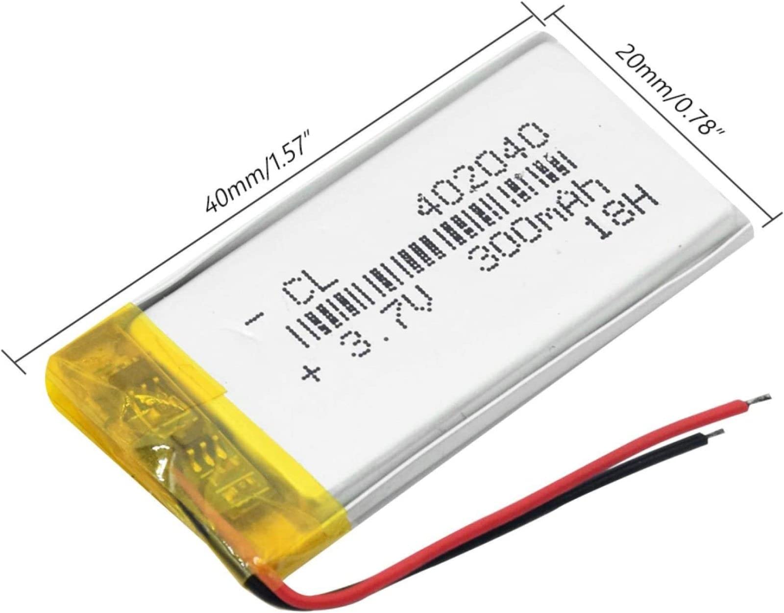 電池 Amazon.co.jp: 2.7V 402040自転車のテールライトのスマート