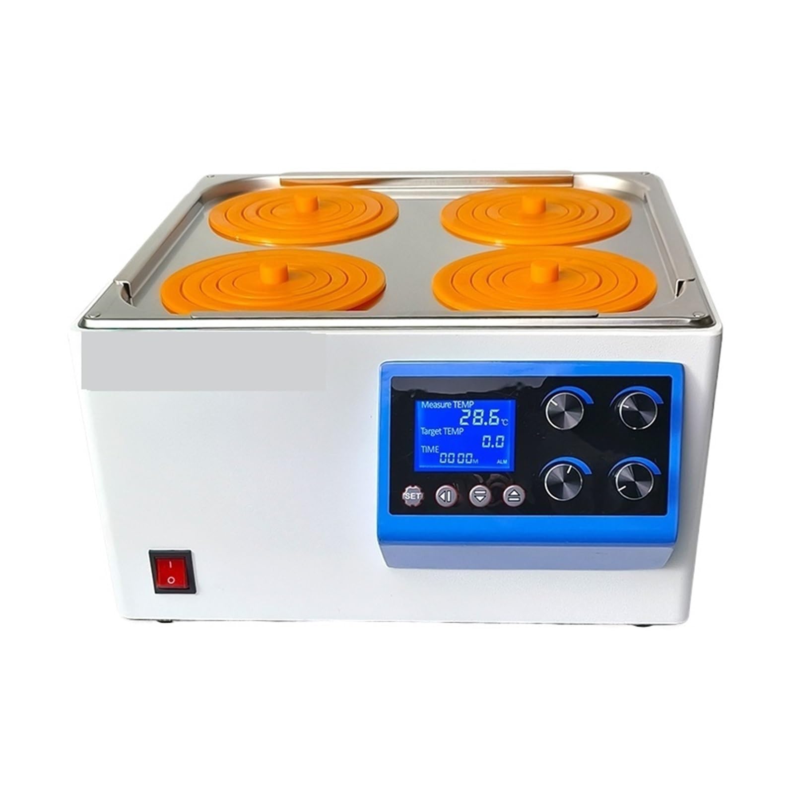 Baño De Agua Con Agitación Magnética Temperatura Constante Laboratorio 4 Orificios For Evitar Quemaduras En Seco Calentamiento Uniforme