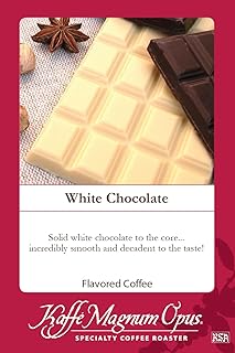 Kaffe Magnum Opus Ground White Chocolate Coffee – 2 Pack of 5 lb Bags, Fresh Roasted, Gourmet Quality