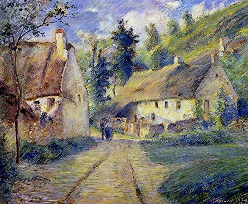 Peinture à l'huile Paysage de Camille Pissarro pour sublimer votre décoration de salon