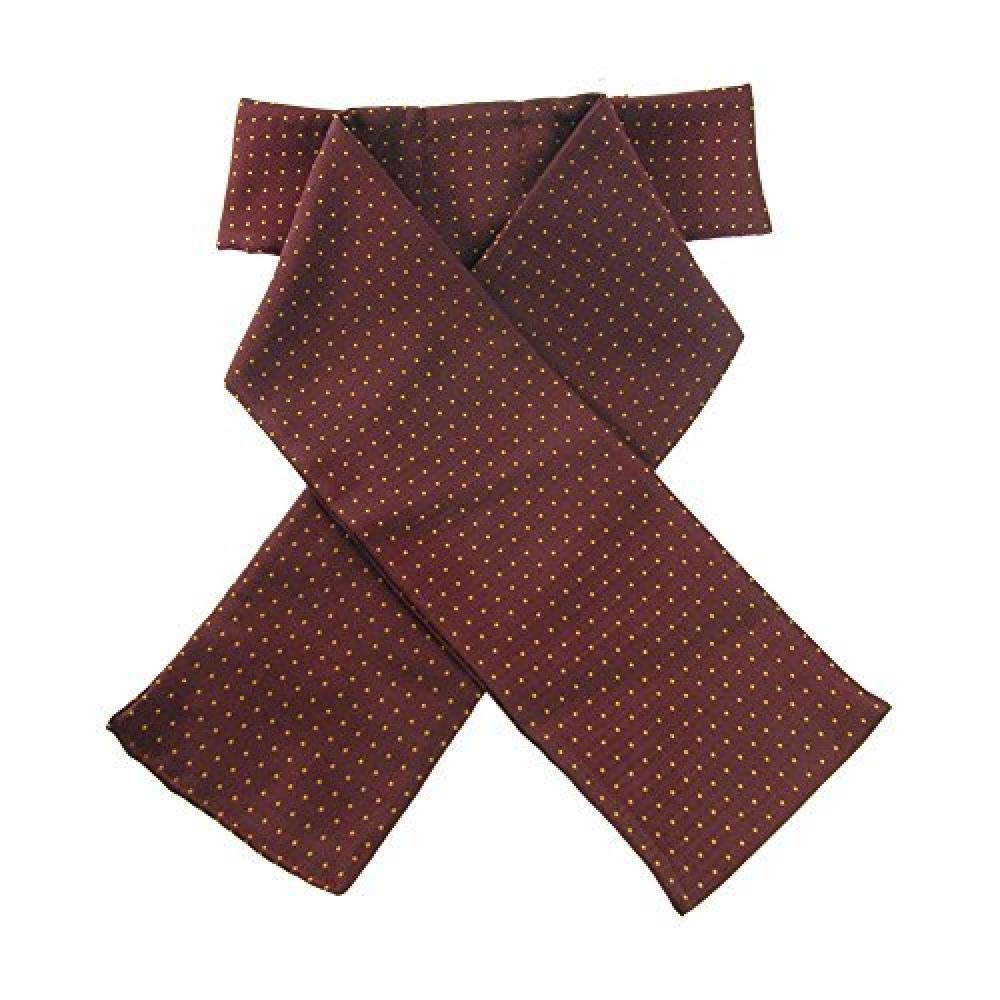 Showquest Tied Pin Spot Competition Stock One Size Burgundy Sunshine