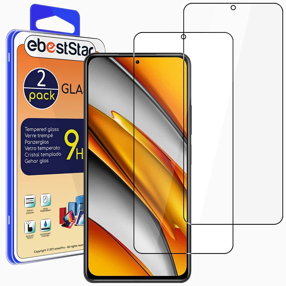 ebestStar - Vetro Temperato x2 per Xiaomi Poco F5 5G, Pellicola Protezione Schermo, Antiurto