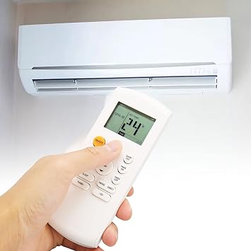 Replacement Air Conditioner Remote Control, Universal Air Conditioning Remote Controller for Carrier, for MrCool, for FRIMEC, for Olimpia Splendid, for ECOXTOSHIBA. for all R57 series and all RG57