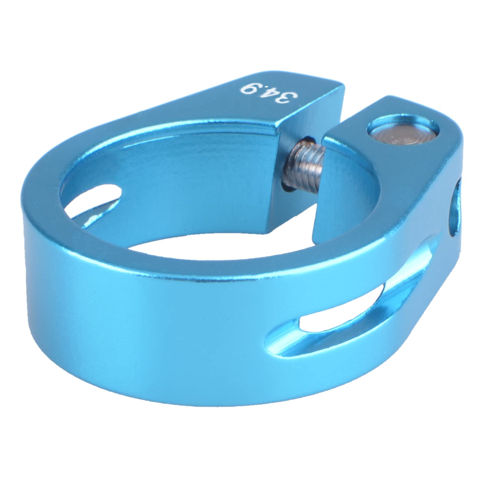 TRIWONDER Fietszadelklem 25,4 mm 28,6 mm 31,8 mm 34,9 mm buisclip zitting bevestiging zadelklem voor zadelpen mountainbike racefiets (Zwart-31.8mm
