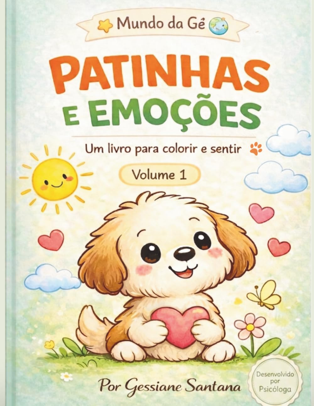 Patinhas e Emoções: Um livro para colorir e sentir