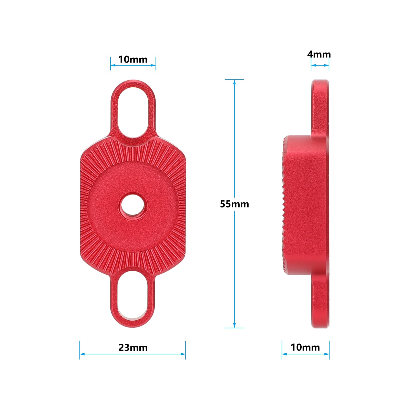 CAMVATE M6 Rosette Adapter with 1/4