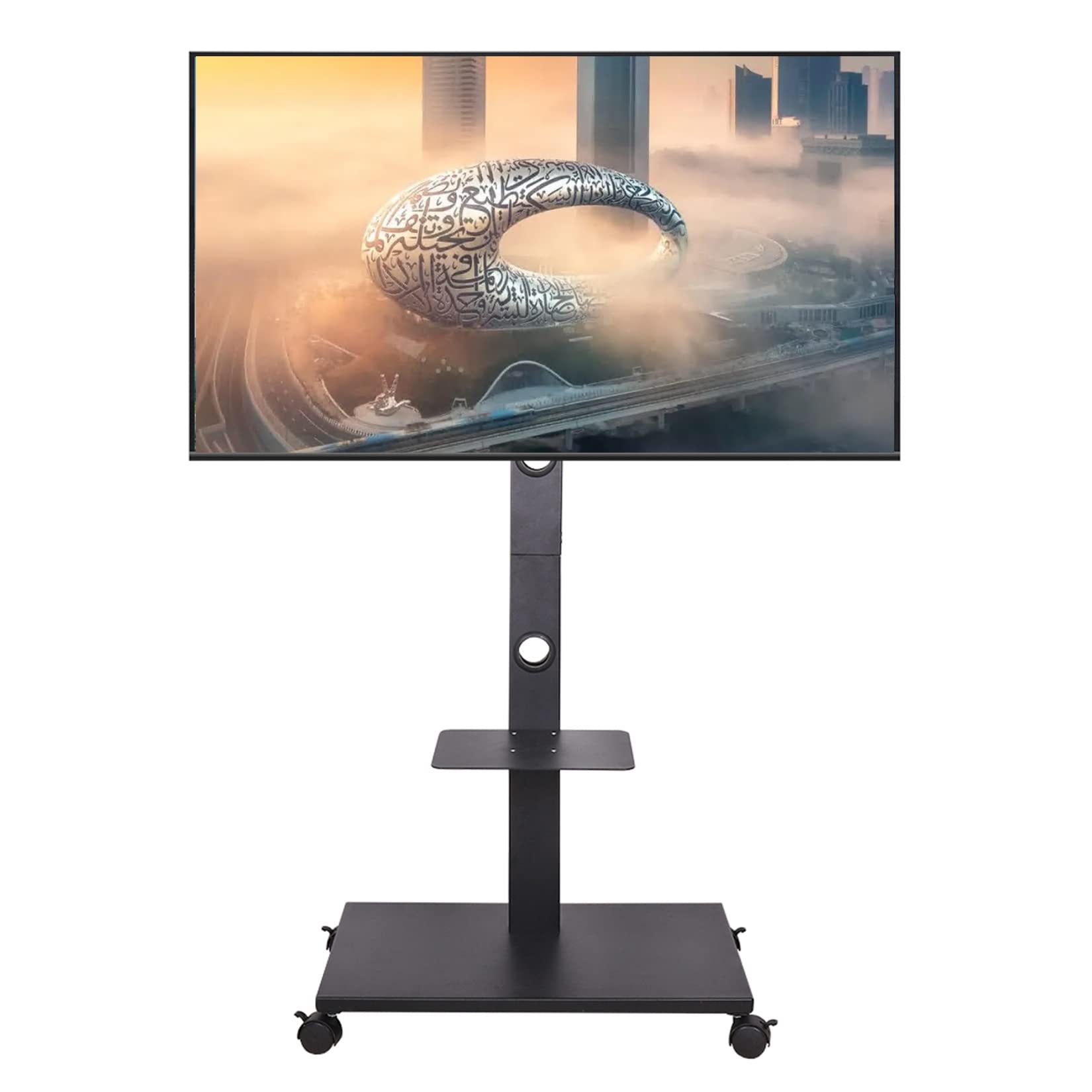 Buy Wisfor Mobile TV Stand Floor Rolling TV Cart for 3265 Inch LCD