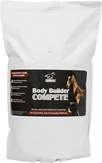 Pennwoods Body Builder Compete: Advanced Horse Weight Gain Supplement, Designed for Competition and Sale, 11lb Bag
