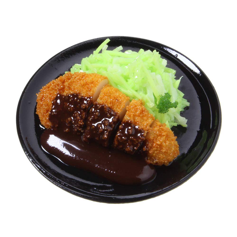 Amazon.co.jp: 食品サンプル屋さんのマグネット（とんかつ）【食品