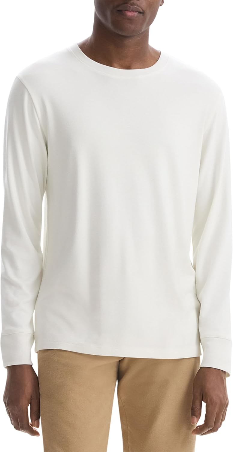 Theory Men's Essential Tee Long Sleeve in Anenome