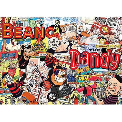 Buy Gibsons Beano & Dandy Vintage Comic Collection Jigsaw Puzzle (1000