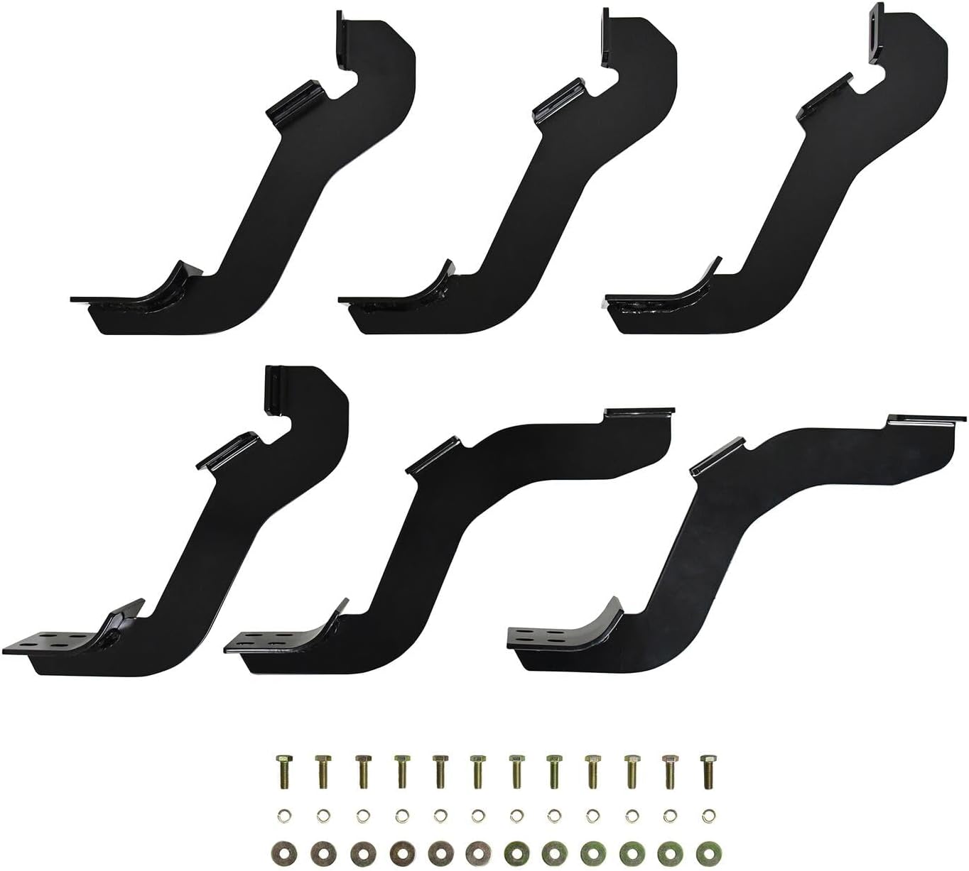 Westin 22-2265 Premier Oval Nerf Bar Mount Kit fits 2019-2025 Ranger SuperCrew SuperCab Black Pair