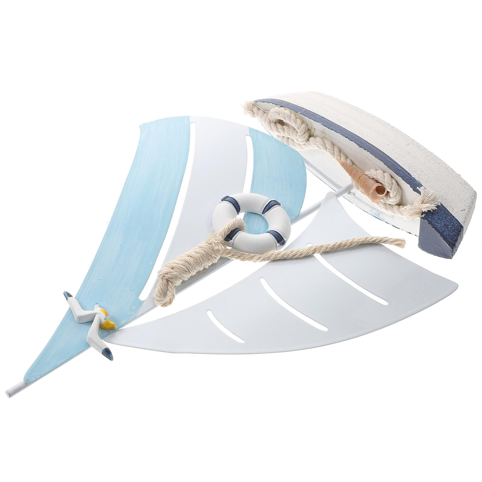 Maqueta de barco de madera PRETYZOOM para solucionar estantes vacíos y dar vida a tu oficina