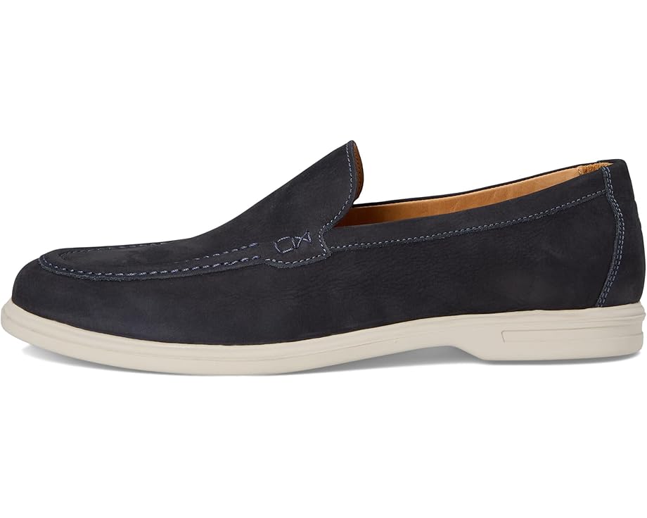 Peter Millar Excursionist Nubuck Venetian Loafers - Left View