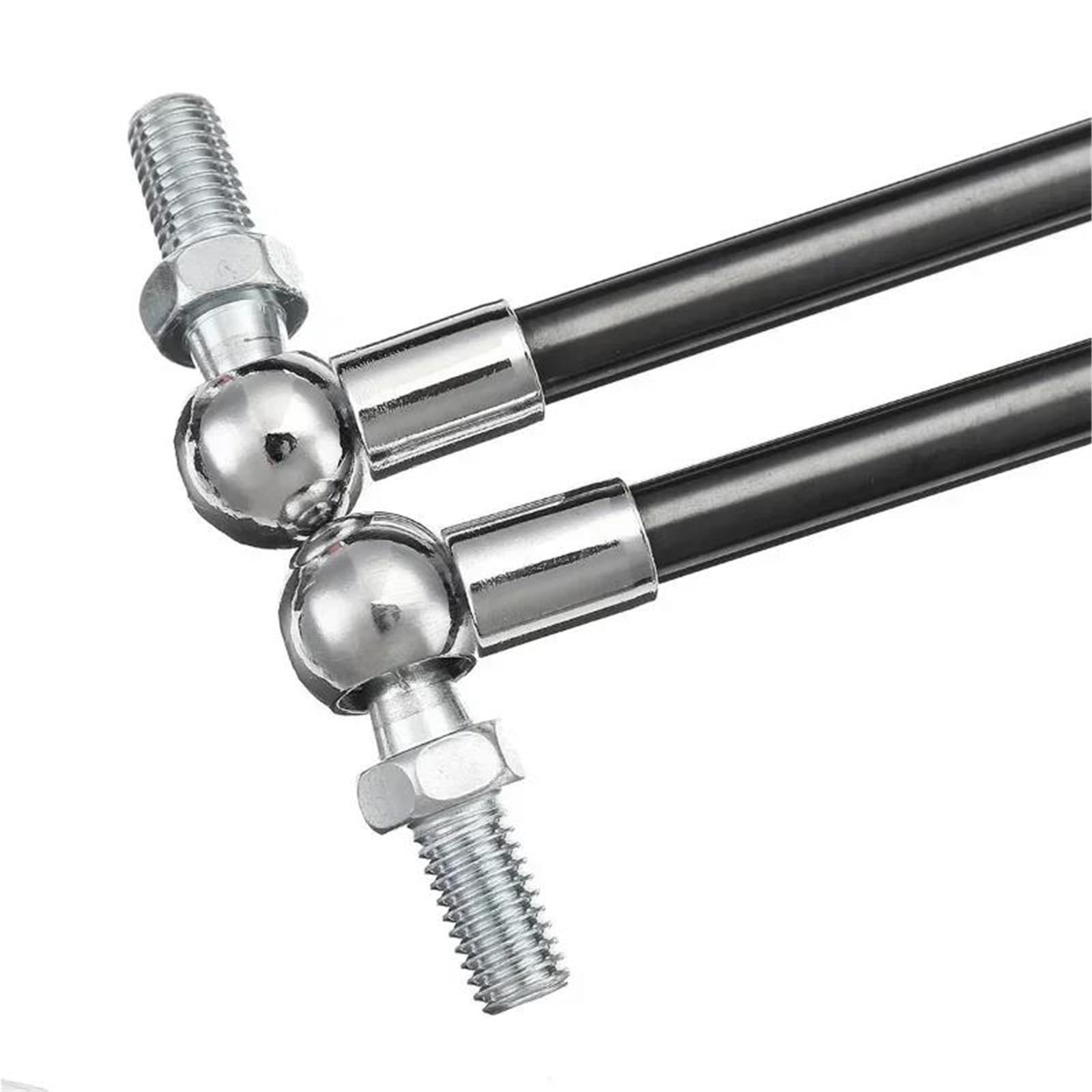 2x molla a gas con asta 300mm/350mm/400mm/450mm/500mm/550mm/600mm cerniera pieghevole 300N forza di sollevamento supporto foro distanza centrale Motore Molle a Gas(550mm)