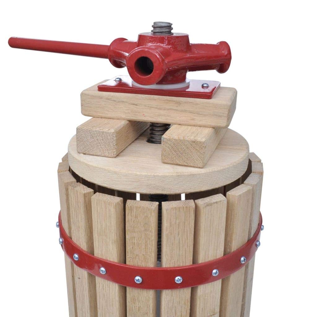 Torchio per Frutta e Vino 6 L,Arte e Svago,Hobby e Arti Creative,Produzione casalinga di Birra e Vino,Produzione di vino-142791