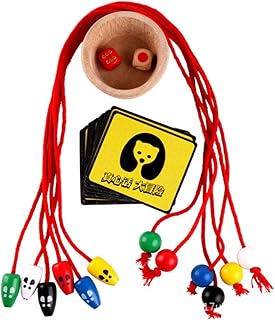 Veemoon Wooden Mouse Catching Game - Interactive Cat and Mouse - Creative Desktop Board Game for and Adults Fun and Engaging Wooden for All Ages