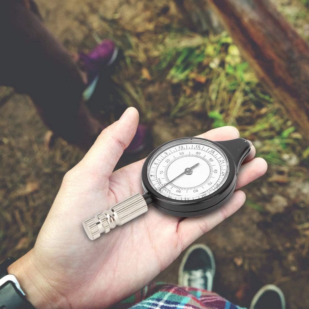 Map Measurer, Old Fashioned Mini Outdoor Map Measurer Distance Caculator Mapping Tool, Measures the Distance Between 2 Points in Map, for Hiking, Camping, Traveling image 3