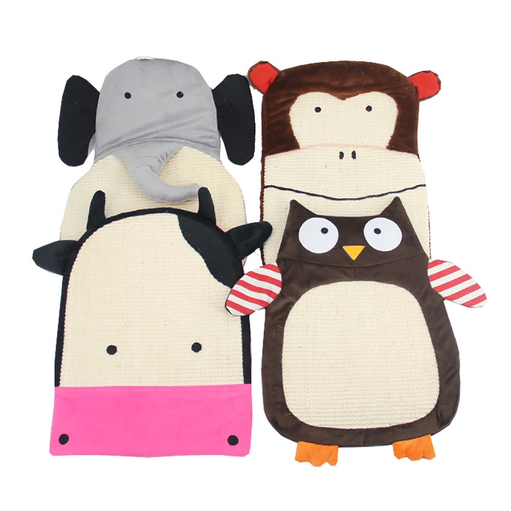 ComSaf Tiragraffi A 3 Strati Con Catnip - Cartone Riciclato Per Gatti, 43x26cm - Foto 8