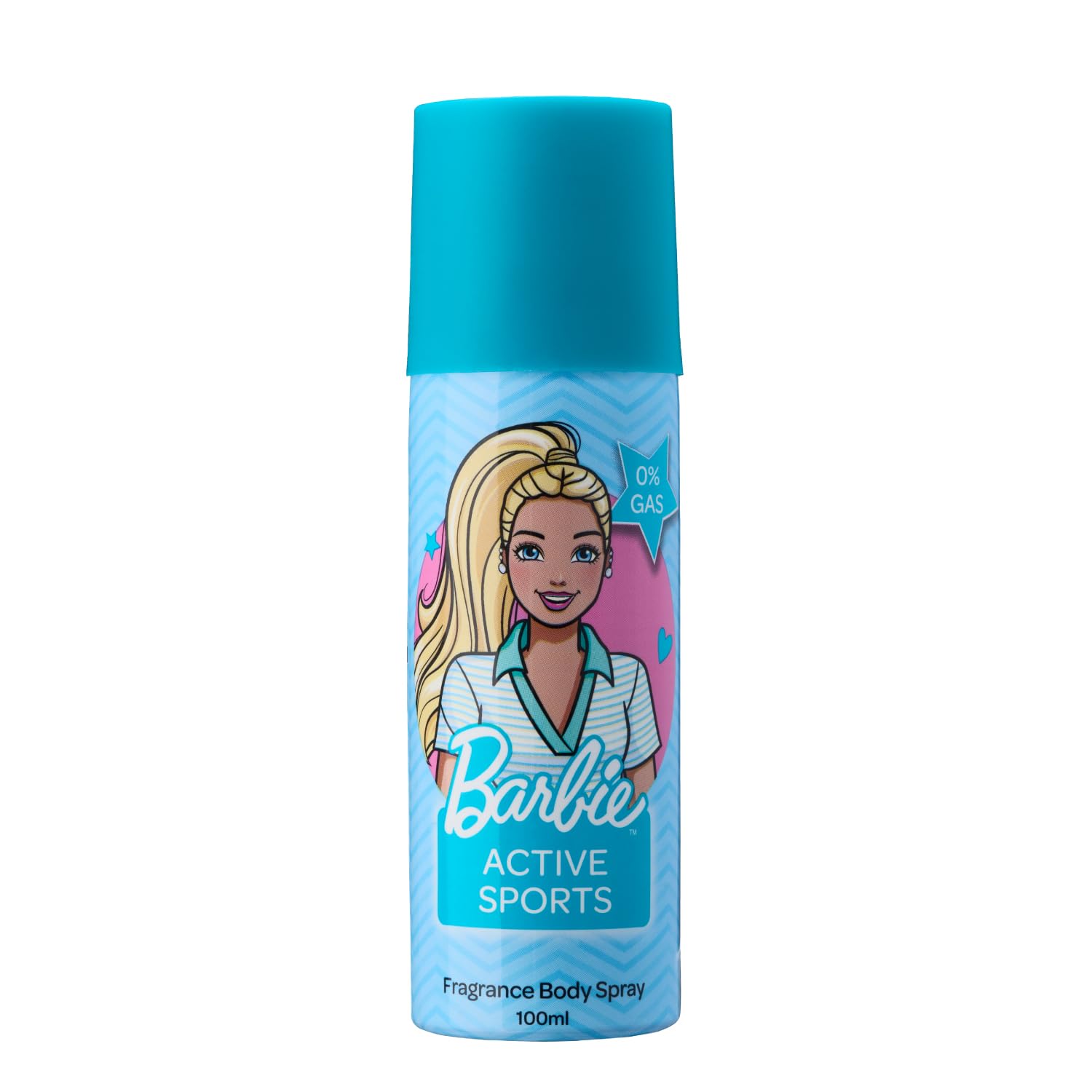 Barbie Fragrance Body Spray Active Sports For Unisex, 100ml - Fresh-image-26
