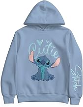 Disney Minnie Mouse, Winnie The Pooh, Lilo and Stitch Girls Pullover Hoodie for Kids