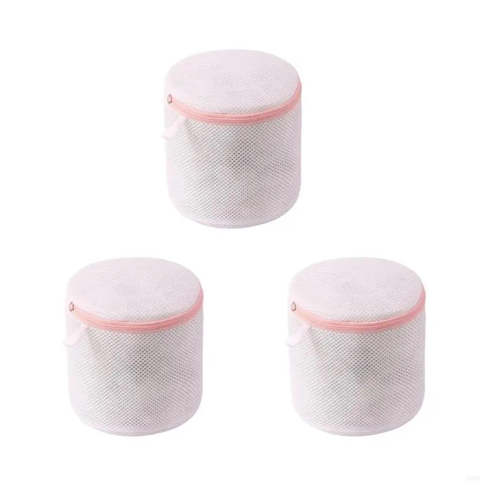 3pcs Mesh Laundry Bags Underwear Bag For Bra Sock Panties Undershirt for Delicates Blouse(Color 4)