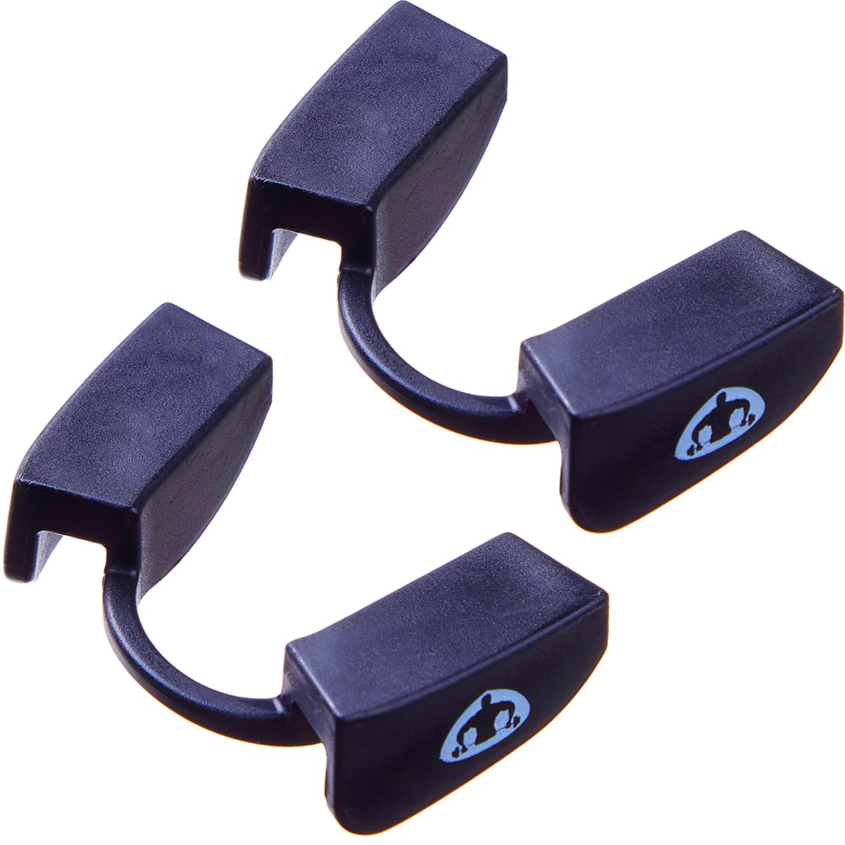 Powerlifting Mouth Guard, Sports Mouthguard for Fitness,Weight-Lifting Mouthpiece for All Strength Training Sports -Low Jaw (2 Pack Black)