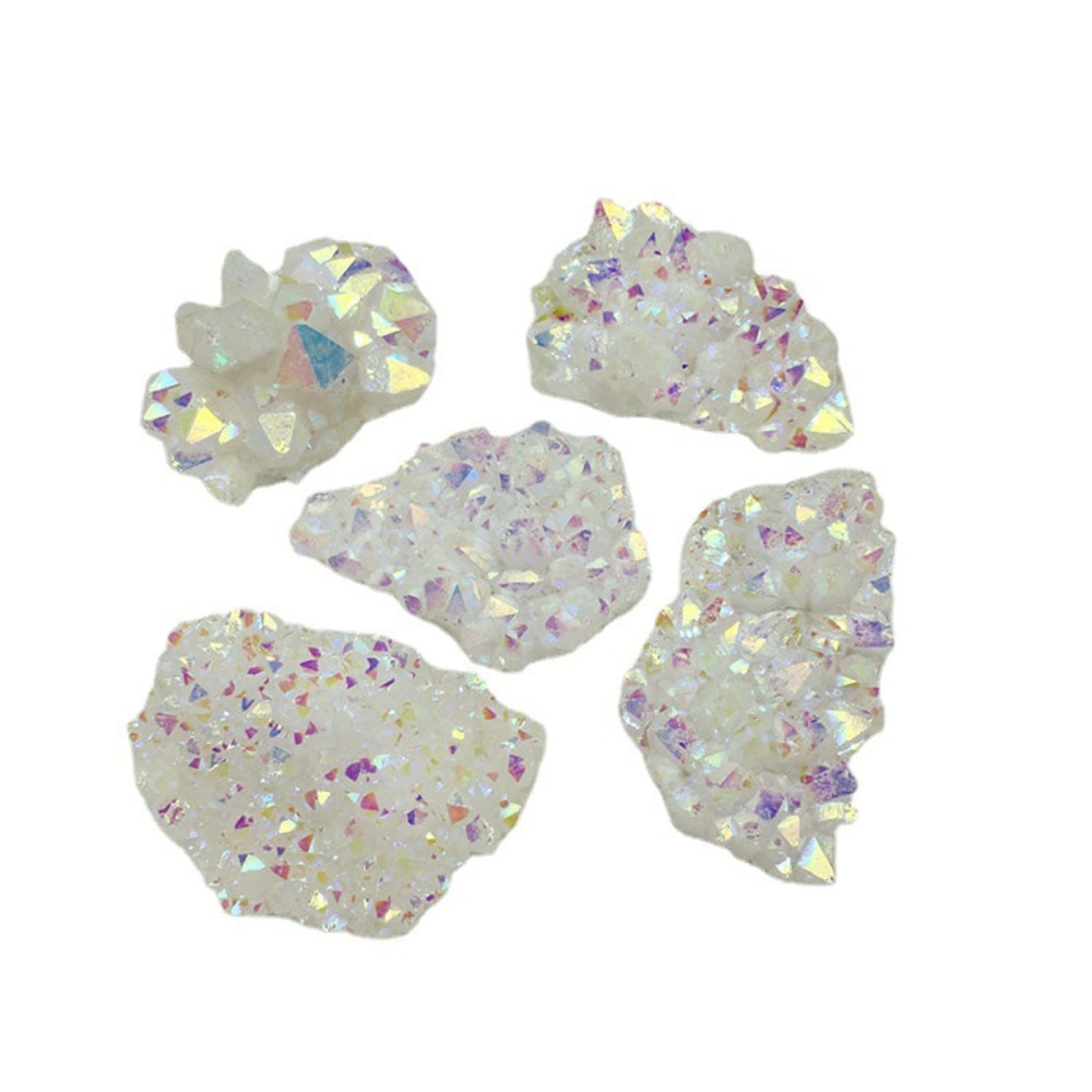 Quarzo Naturale Trasparente Galvanotecnica Cluster Decorazione Acquario Ornamenti for la casa, 250-300 g Raccolta domiciliare (Size : 250-300g)