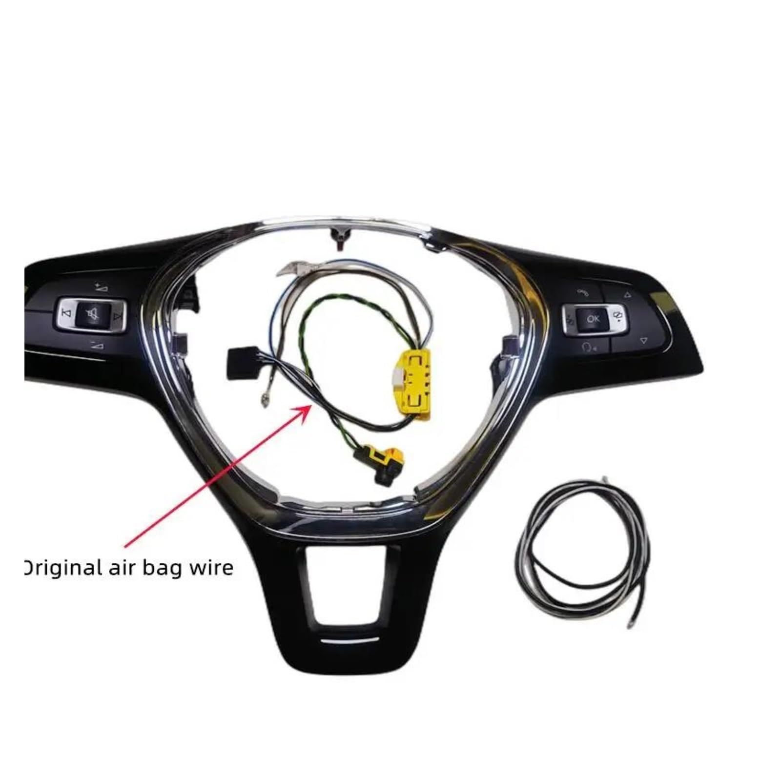 Pulsante Comandi Volante Per Polo Per Jetta MFSW Volante Multifunzione Supporto Pulsante Interruttore Volume OEM: 6C0 959 442