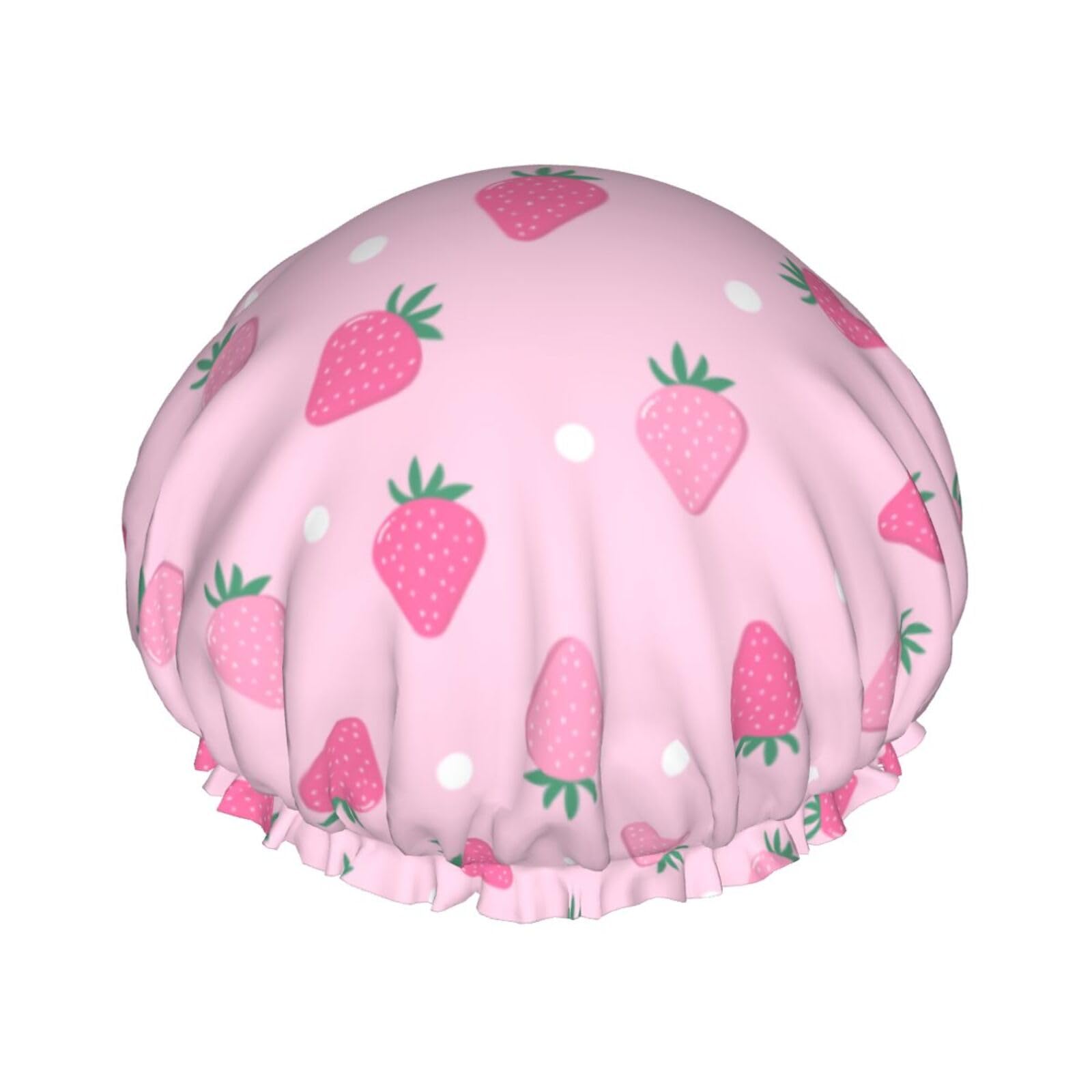 Bonnet de douche étanche double couche anti-humidité pour toutes longueurs