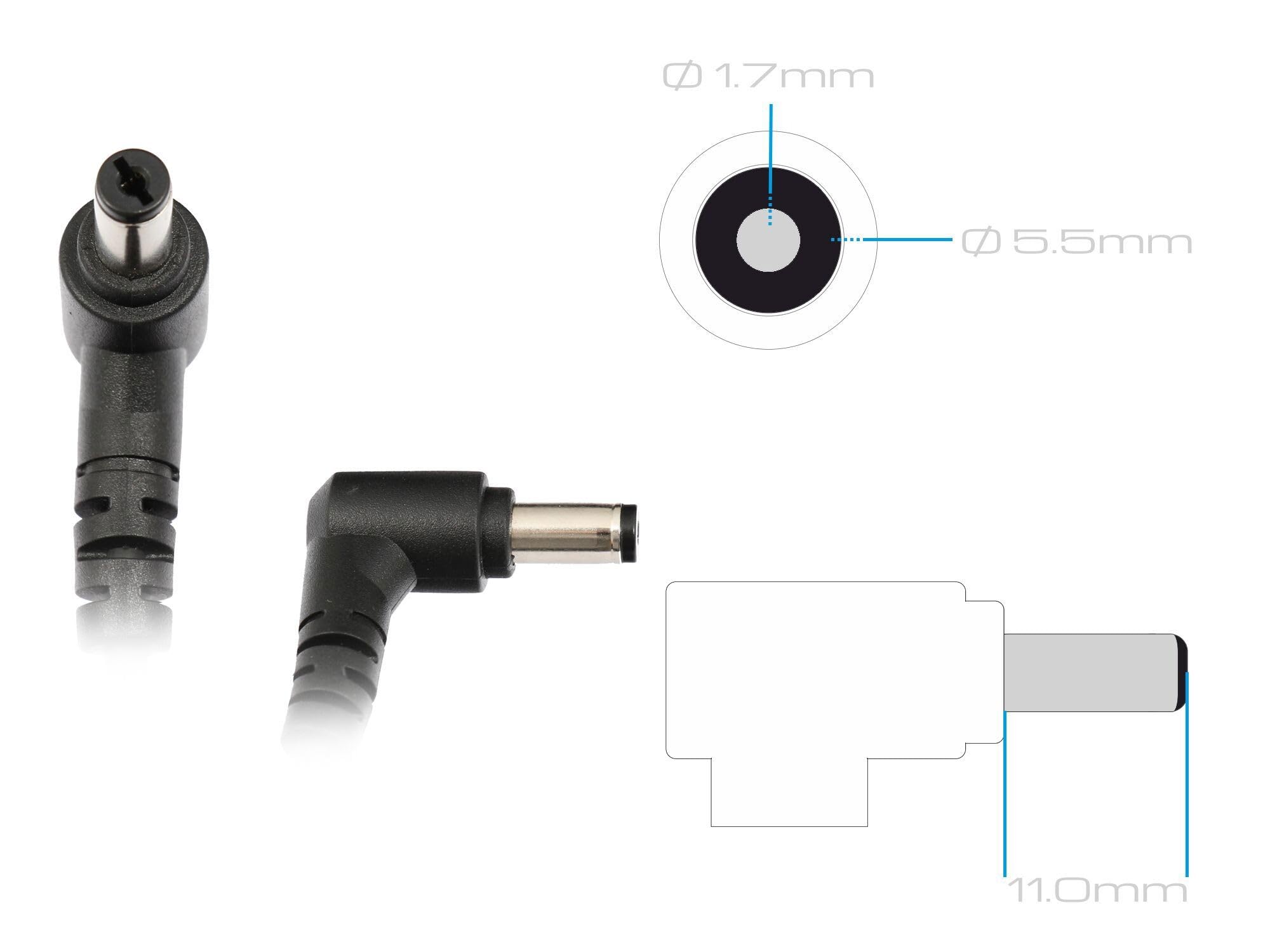Aspire 3 (A317-51G) Alimentatore Originale 65 Watt per Acer