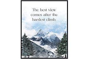 Motivational Office Wall Art & Decor - Inspirational Positive Quotes Posters