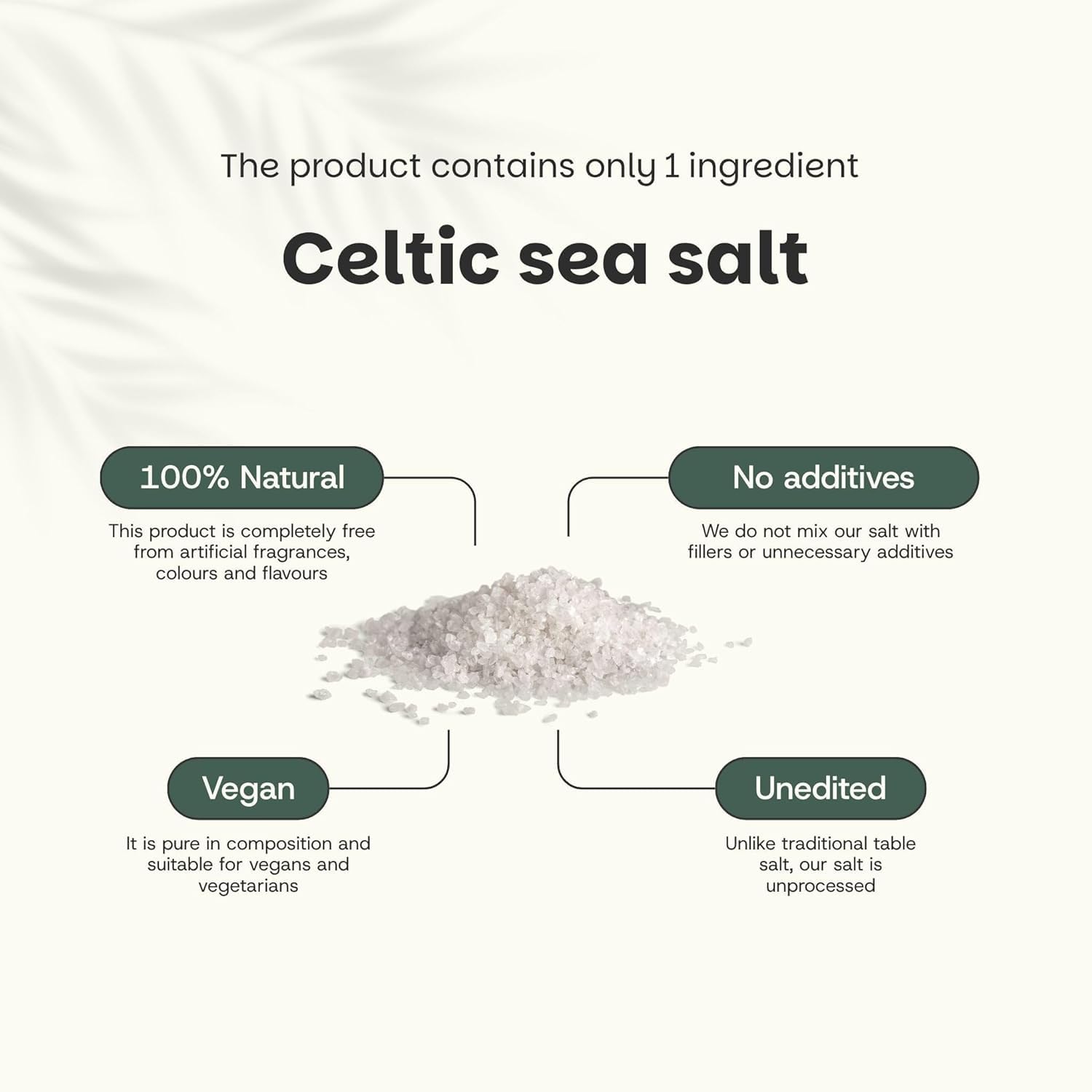 Cupplement - Celtycka Sól Morska 1KG - Gruboziarnista Celtycka Celtic Sea Salt - Gruboziarnista - Do Młynka do Soli - Nieorganiczna, Fleur de Sel, Himalajska, Organiczna lub Drobne Minerały