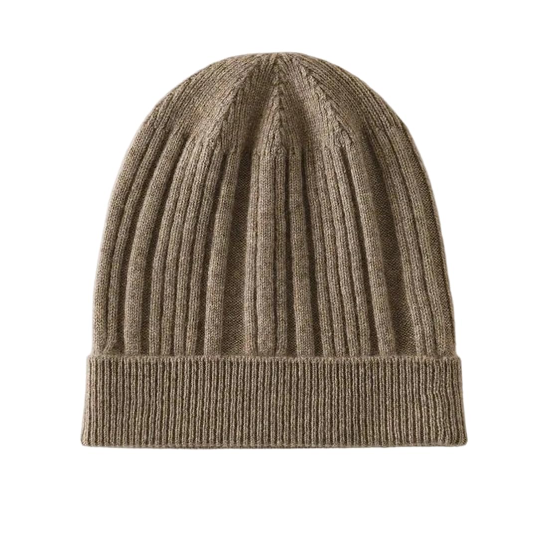Bonnet tricoté unisexe en laine mérinos à torsades multicolores violet chaud d'hiver