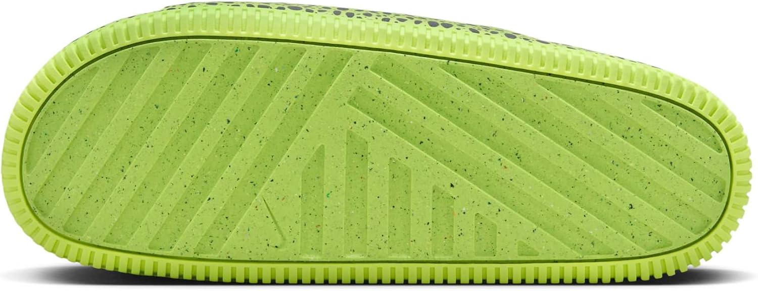 Amazon | [Nike] CALM SLIDE プリント NS メンズ スライド。, VOLT/DK