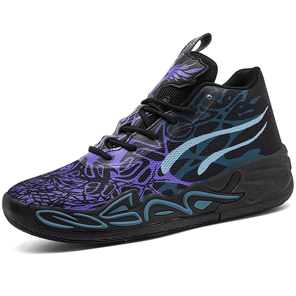 Zapatos de baloncesto masculinos deportivos para gimnasio y deporte al aire libre 8