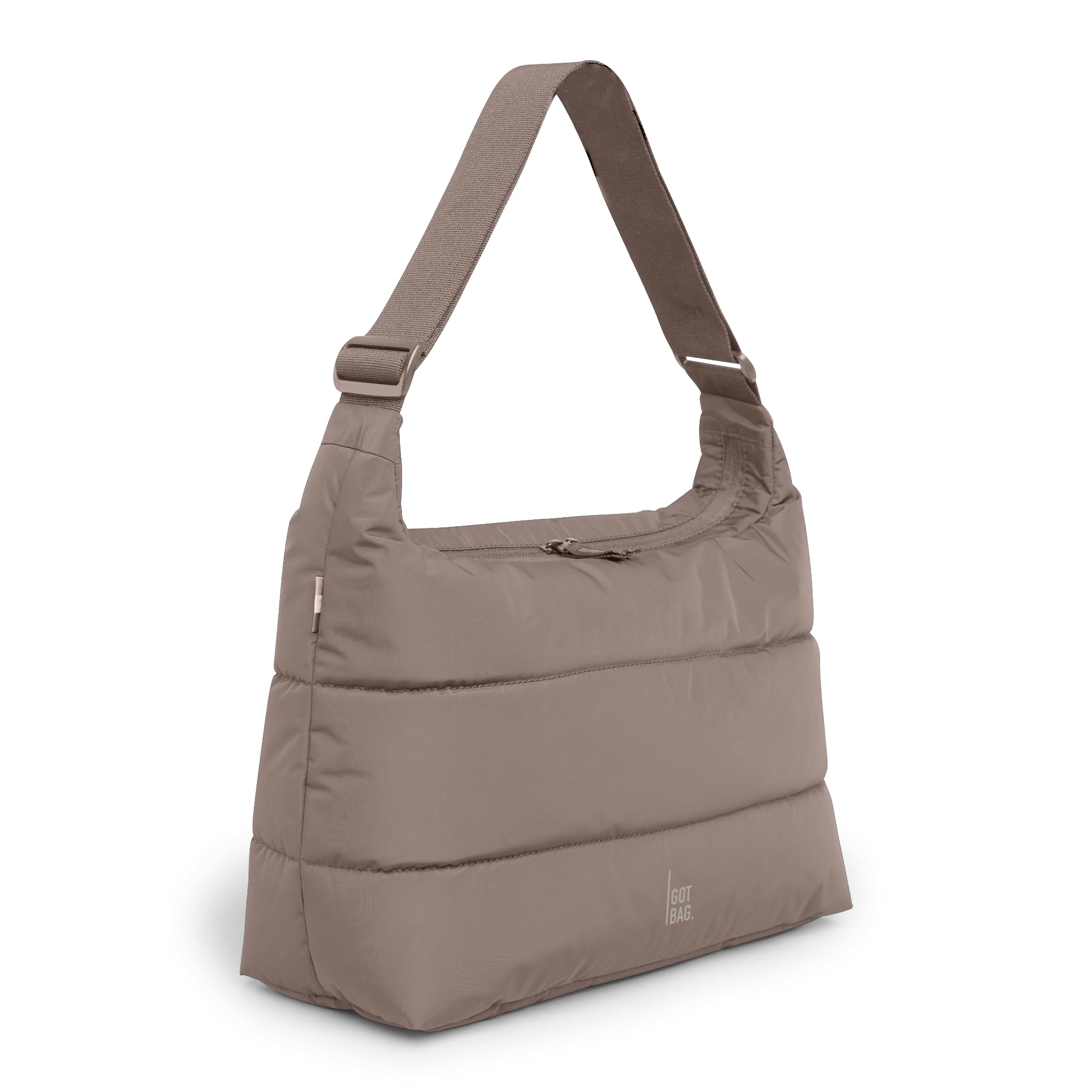 GOT BAG Schultertasche Puffer Square Bag | Umhängetasche mit 13" Laptopfach | Puffy Crossbody Bag mit verstellbarem Gurt