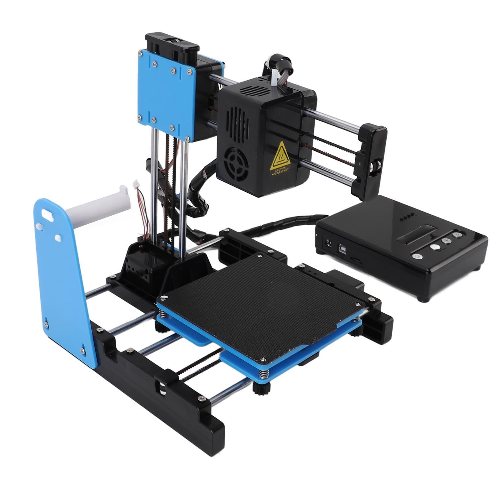 Focket Stampante 3D per Bambini, Design Compatto con connettività USB per Appassionati di Fai -da -te (Spina europea)