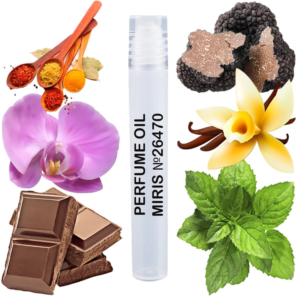 No. 26470, Inspired by Black Orchid, Long-Lasting Perfume Oil for Women Roll-On, Rollerball 0.34 Fl Oz / 10 ml