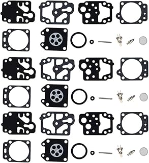 Othmro K20-WYJ Kit di ricostruzione carburatore membrana guarnizione per motori K20-WYL D20-WYJ K10-WYB Carb 3pcs