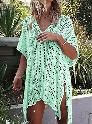 Image of HARHAY Women's Summer Swimsuit Bikini 2023 Beach Swimwear Crochet Cover up