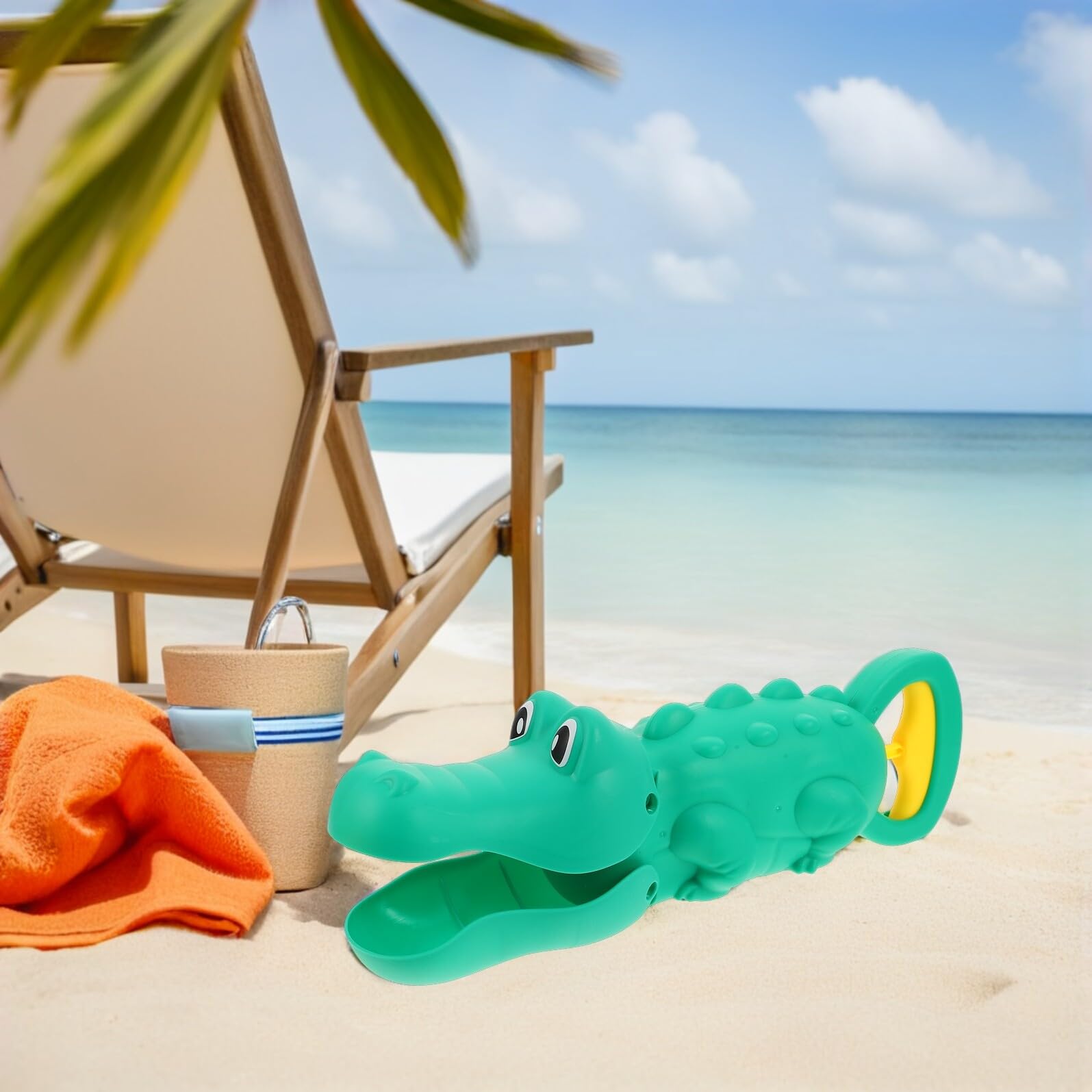 Didiseaon Giocattoli da Spiaggia per Bambini 2pezzi in Plastico Design Articolato a Pinza di Aragosta, per Atmosfera Estiva e Divertimento All'aperto Durante le Vacanze Estive