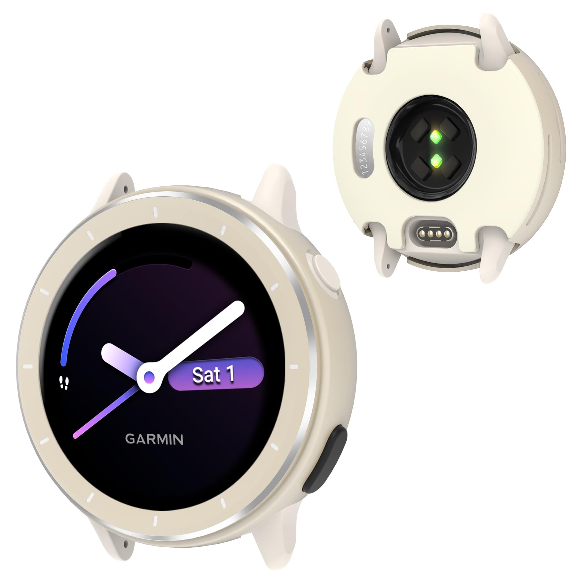 Protetor De Tela Curva Para Garmin Active S/vivoactive 4S Capa De Filme Anti Riscos Smart Watch Accessories (1pc) I.184007844