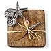 Mud Pie 4751042 Starfish Serving Board Set, Brown