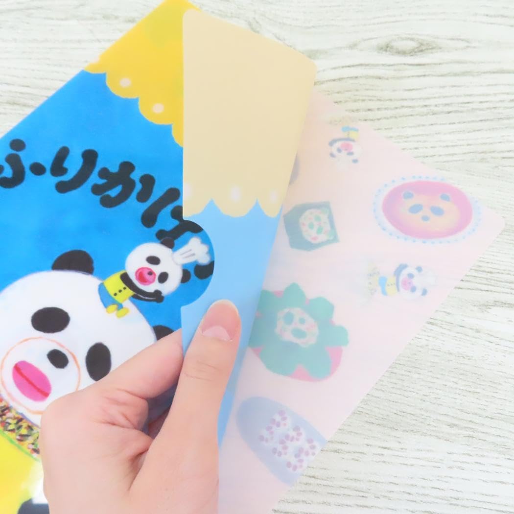 Amazon | パンダのおさじ[クリアフォルダー]A4シングルクリアファイル
