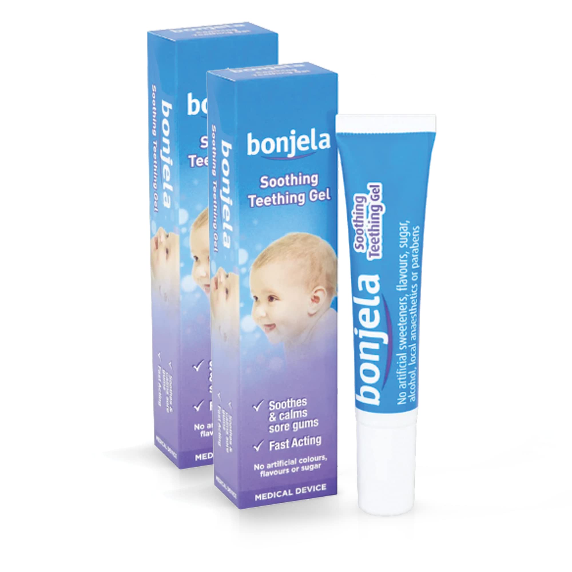 2 x 15ml Baby Todler Teething Gel Soothing Fast Acting Kids Children